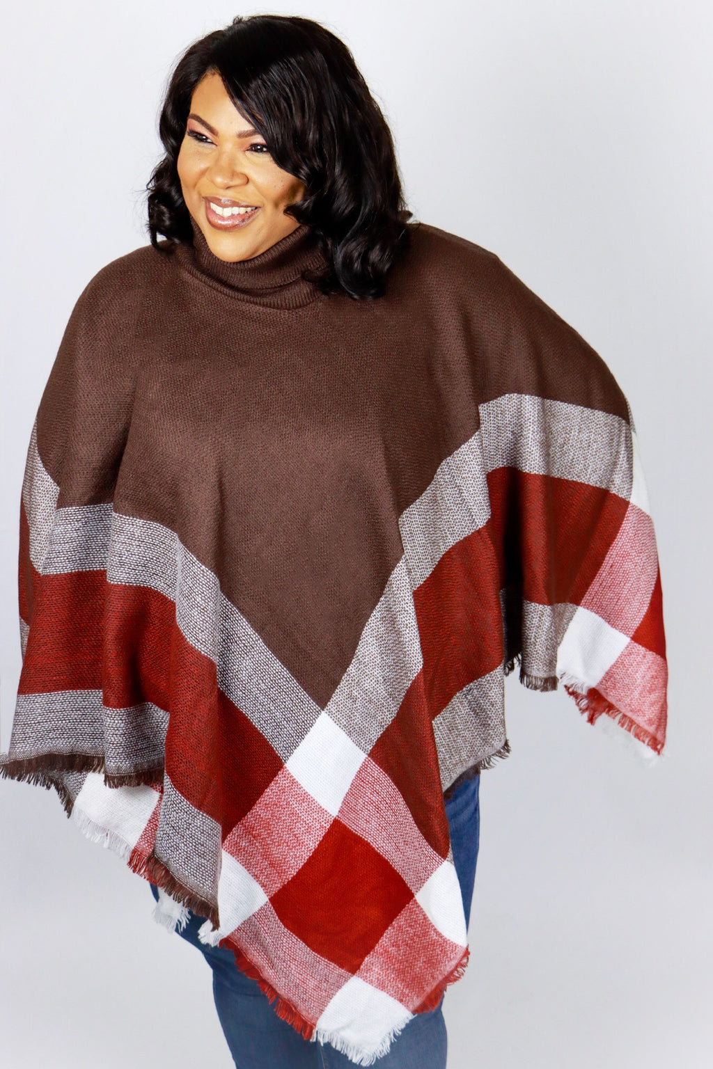 Fall In Love With Fall Poncho